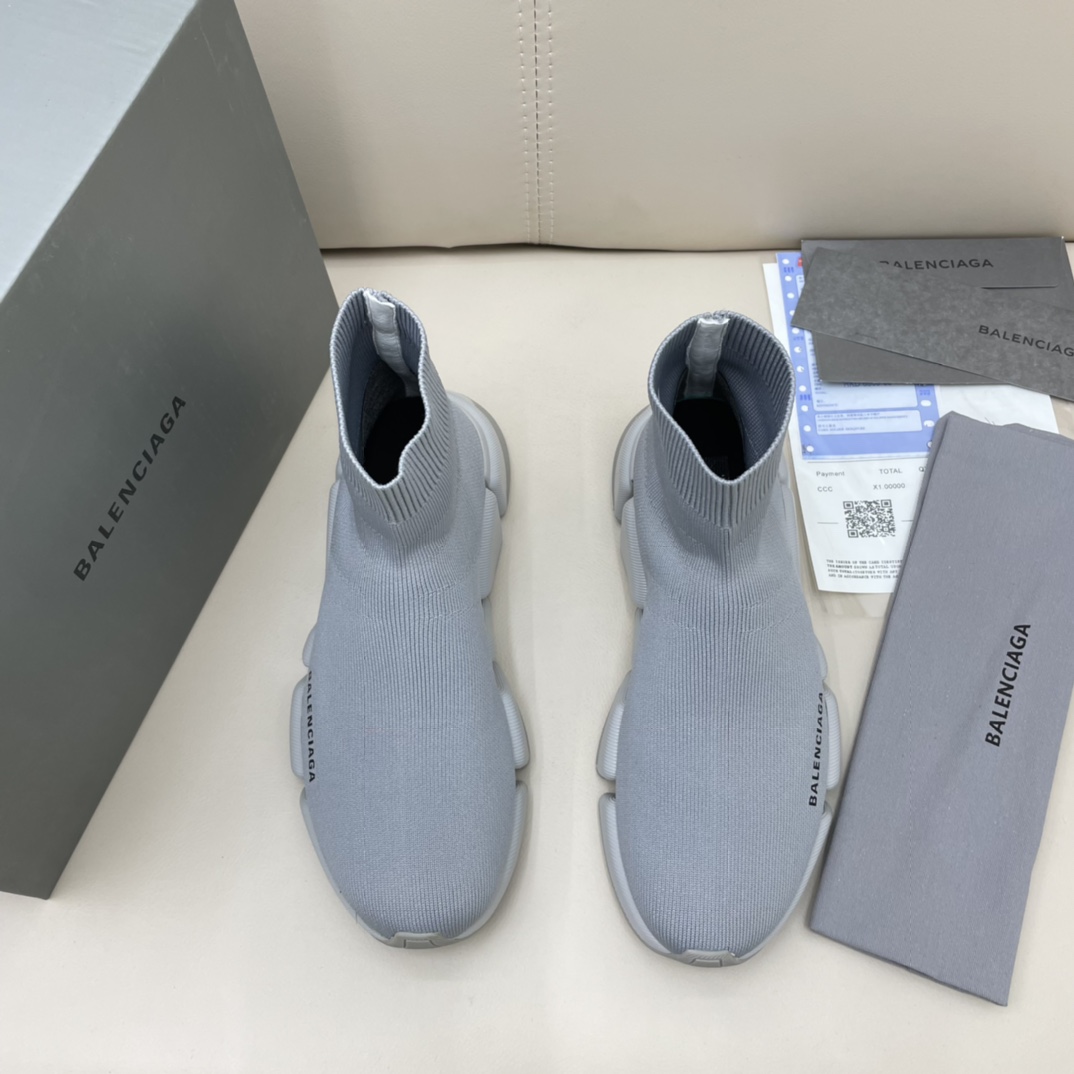 Balenciaga  Speed 2.0 Recycled Knit Sneaker  - DopestKickz
