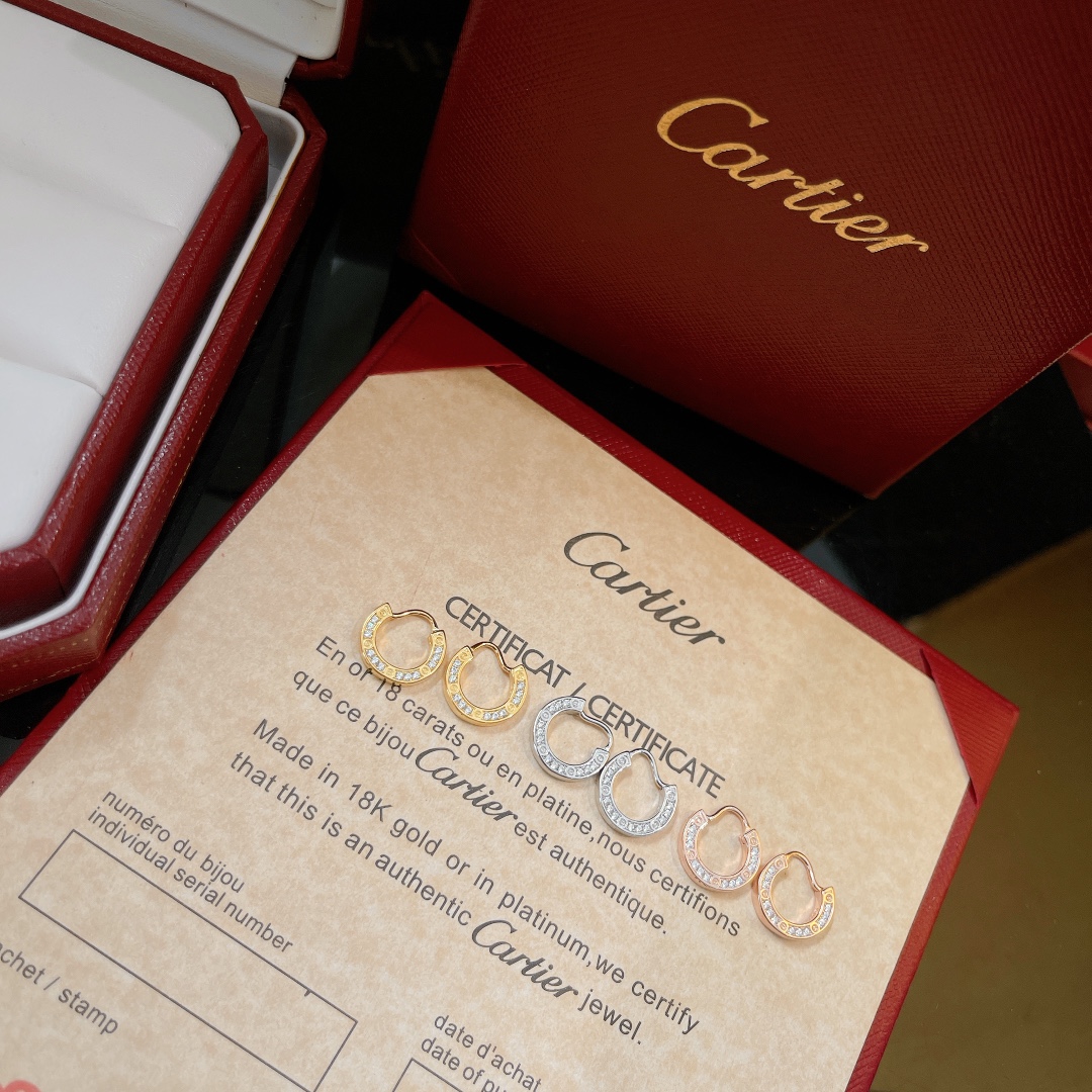 Cartier Earrings - DopestKickz