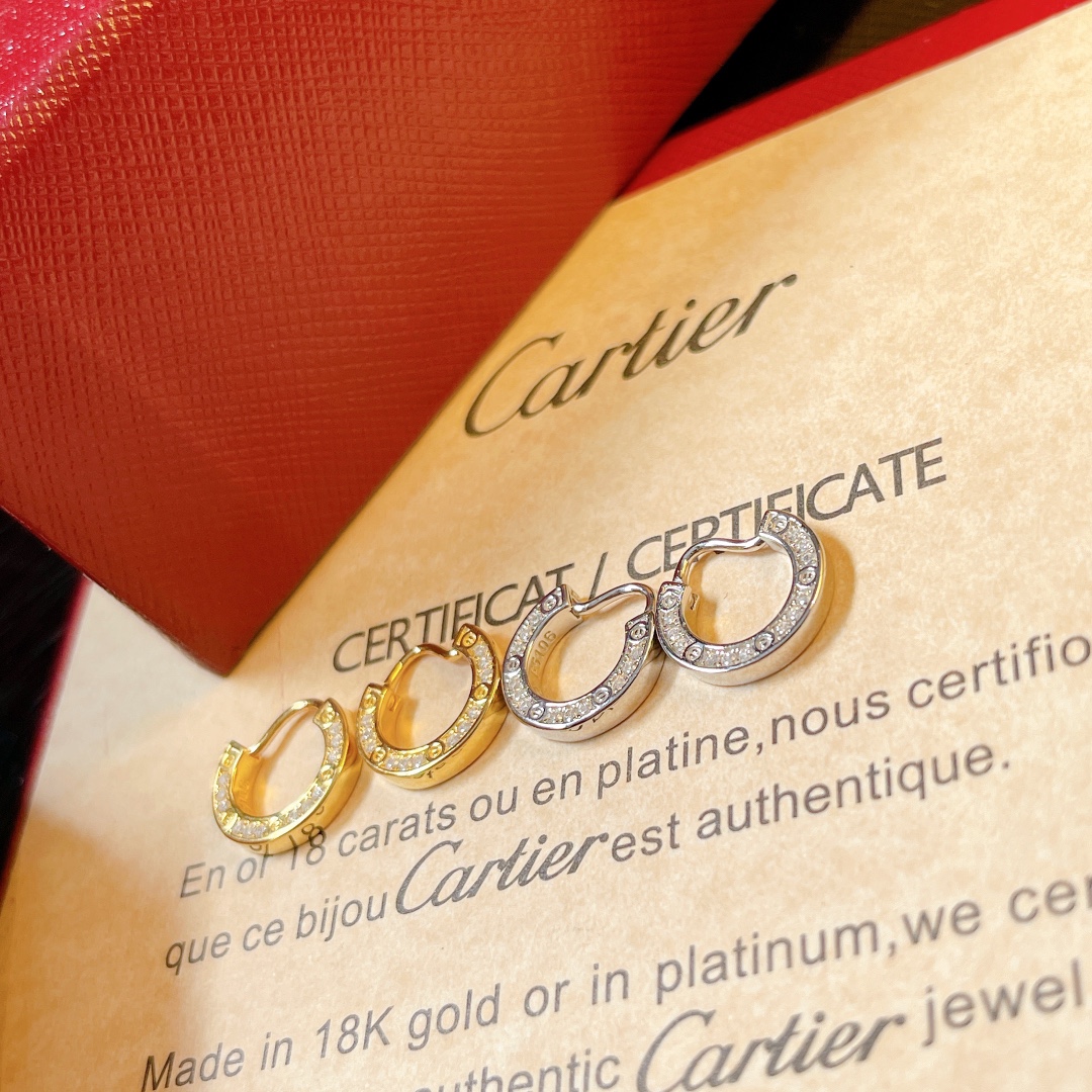 Cartier Earrings - DopestKickz