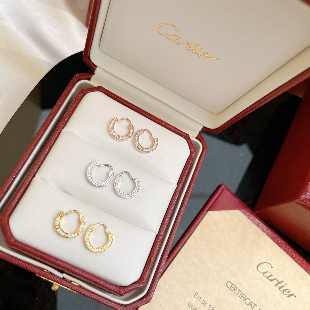Cartier Earrings - DopestKickz