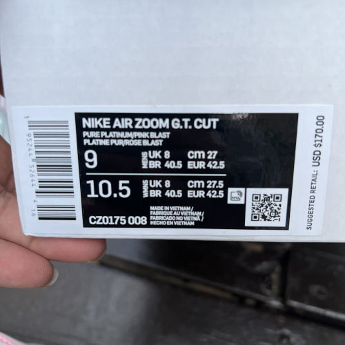 Nike Air Zoom GT Cut  'Kay Yow' Sneaker CZ0175-008 - DopestKickz