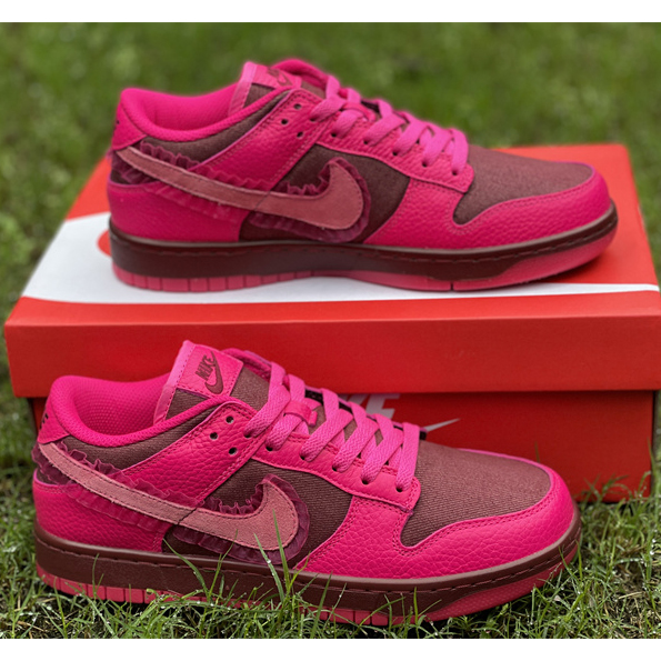 Nike Dunk Low 'Valentine's Day' Sneaker DQ9324-600 - DopestKickz