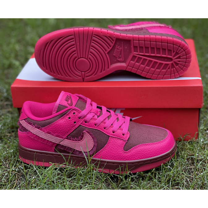 Nike Dunk Low 'Valentine's Day' Sneaker DQ9324-600 - DopestKickz