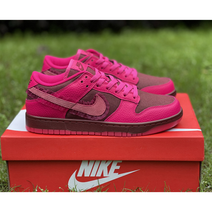 Nike Dunk Low 'Valentine's Day' Sneaker DQ9324-600 - DopestKickz