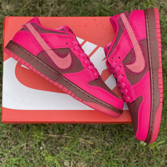 Nike Dunk Low 'Valentine's Day' Sneaker DQ9324-600 - DopestKickz