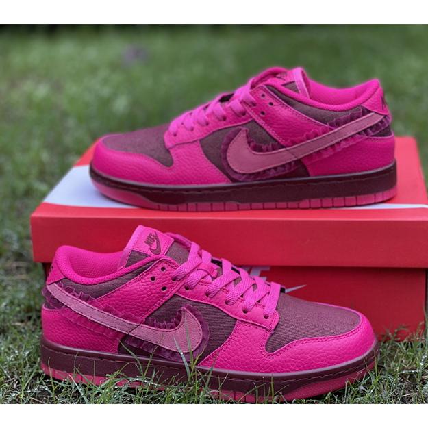Nike Dunk Low 'Valentine's Day' Sneaker DQ9324-600 - DopestKickz