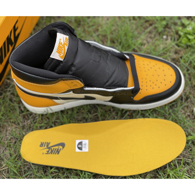 Air Jordan 1 High OG 'Yellow Toe' Sneaker  555088-711 - DopestKickz