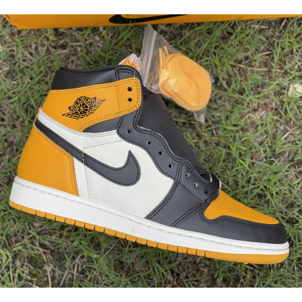Air Jordan 1 High OG 'Yellow Toe' Sneaker  555088-711 - DopestKickz