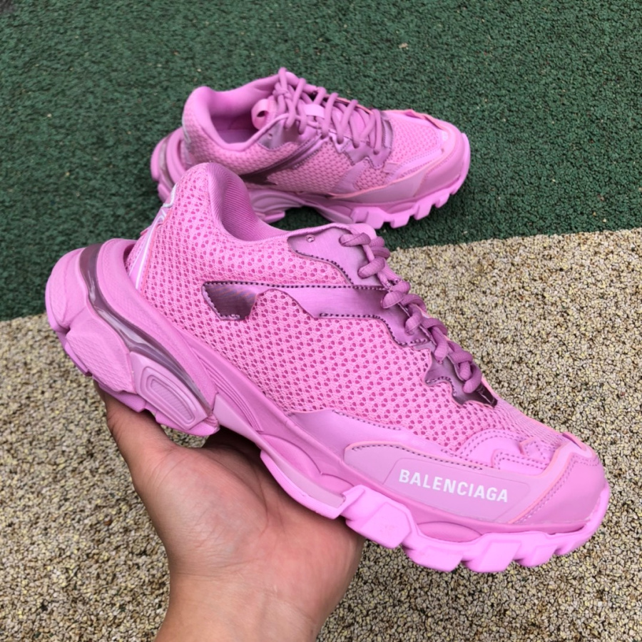 Balenciaga Track.3 Phantom Trainer Low-Top Sneakers - DopestKickz