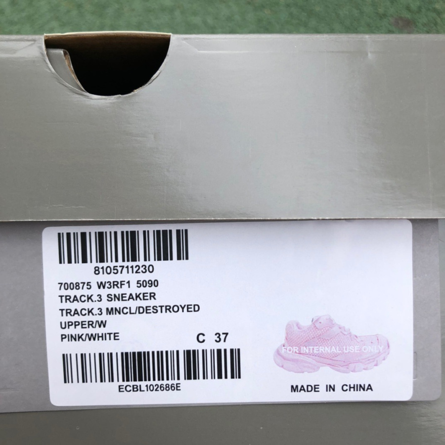 Balenciaga Track.3 Phantom Trainer Low-Top Sneakers - DopestKickz