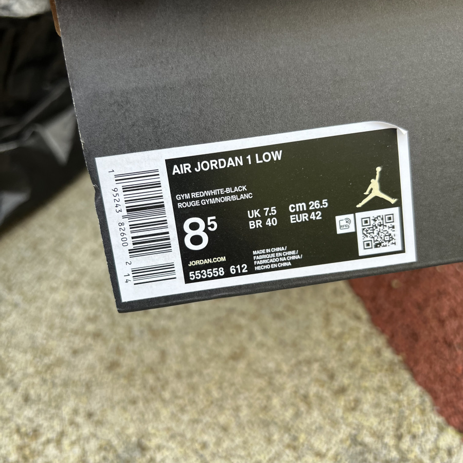 Jordan  Air 1 Low 'Chicago' Sneaker   553558-612 - DopestKickz