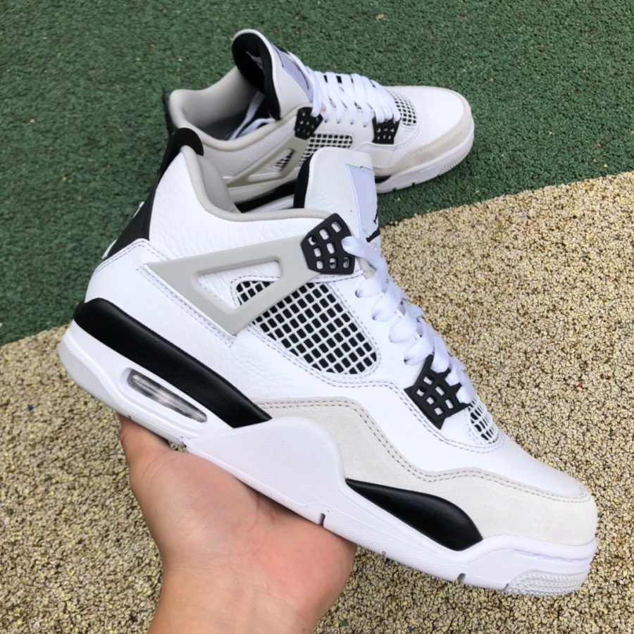 Air Jordan 4 AJ4 'Military Black' Sneakers DH6927-111 - DopestKickz