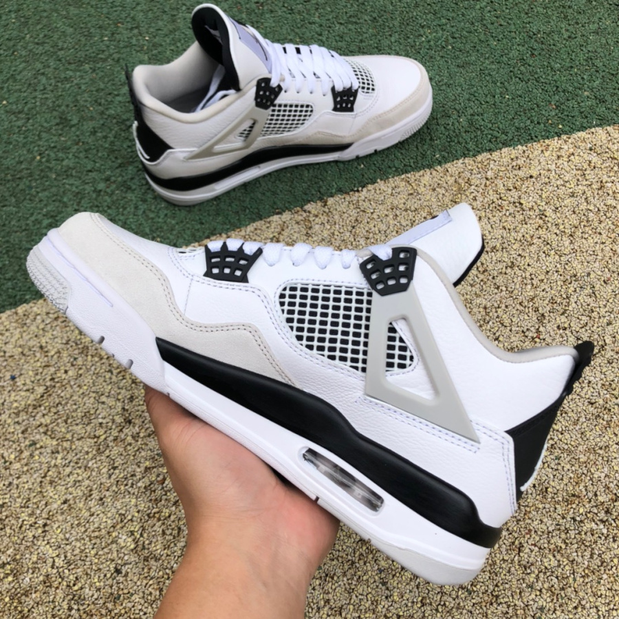 Air Jordan 4 AJ4 'Military Black' Sneakers DH6927-111 - DopestKickz