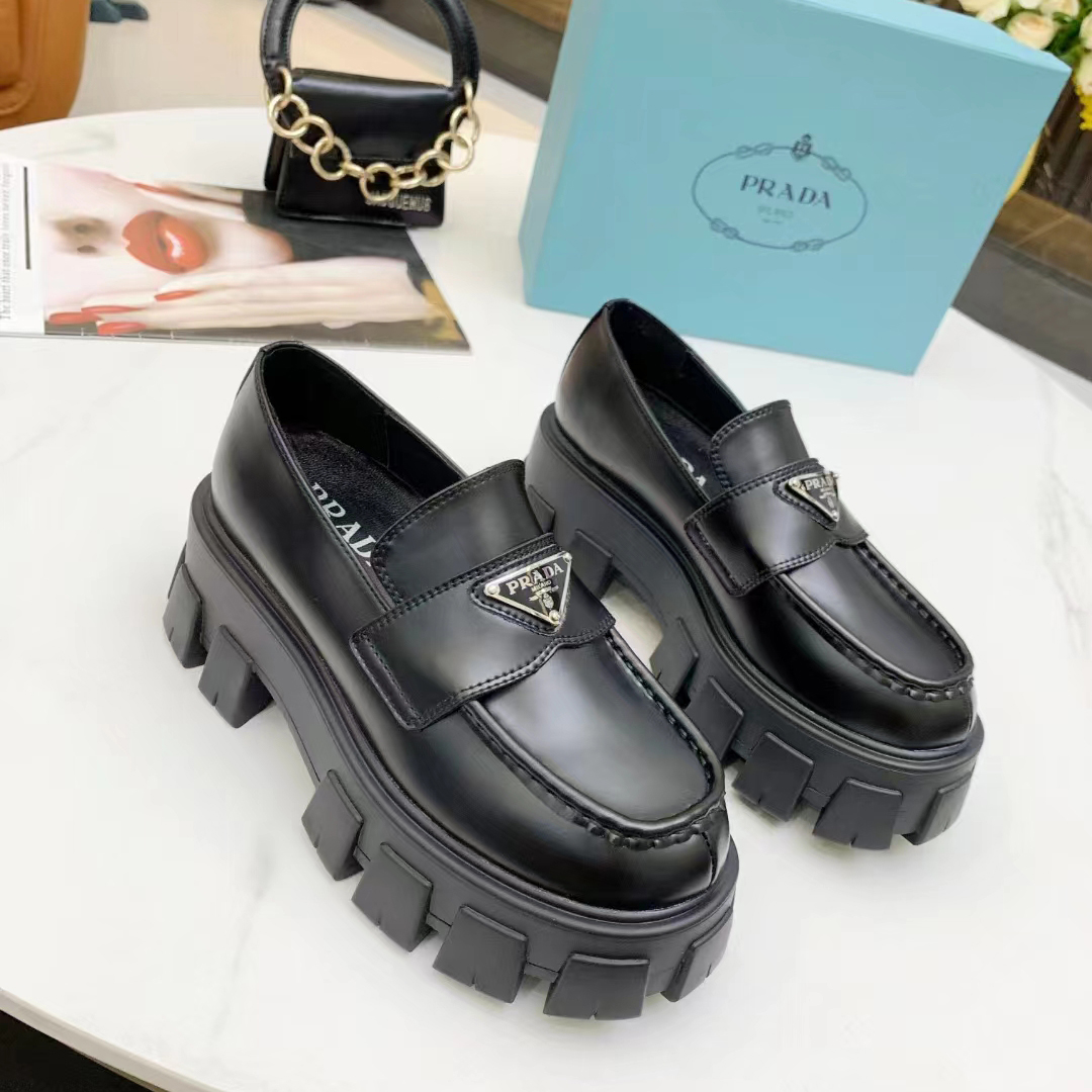 Prada Logo Shoes - DopestKickz