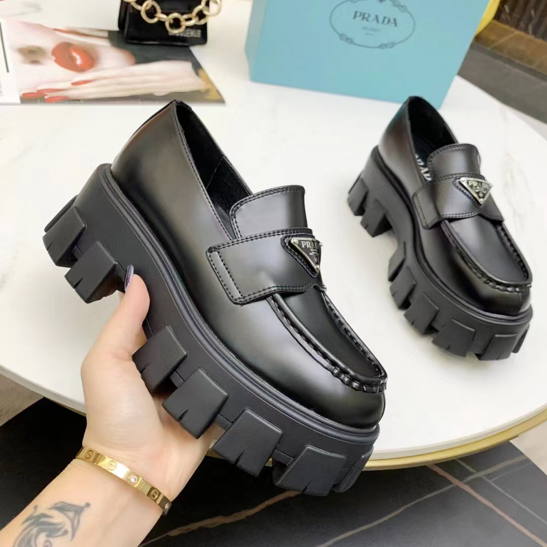 Prada Logo Shoes - DopestKickz