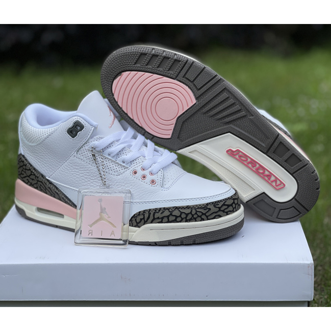 Air Jordan 3 Wmns 'Atmosphere' Sneakers   CK9246-102 - DopestKickz