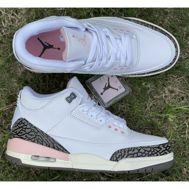 Air Jordan 3 Wmns 'Atmosphere' Sneakers   CK9246-102 - DopestKickz