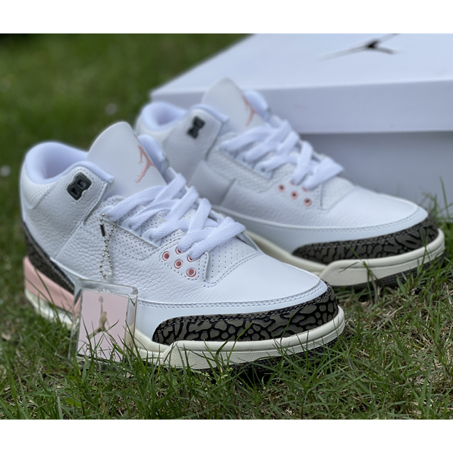 Air Jordan 3 Wmns 'Atmosphere' Sneakers   CK9246-102 - DopestKickz