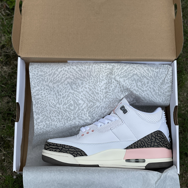 Air Jordan 3 Wmns 'Atmosphere' Sneakers   CK9246-102 - DopestKickz