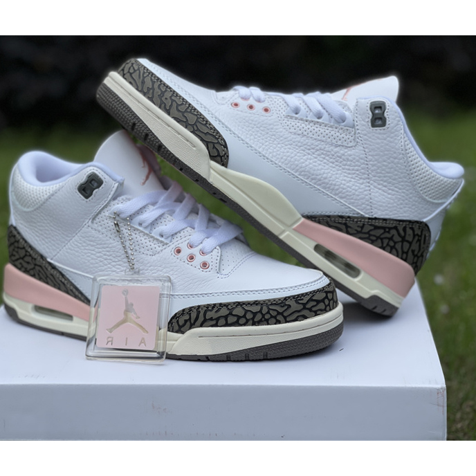Air Jordan 3 Wmns 'Atmosphere' Sneakers   CK9246-102 - DopestKickz