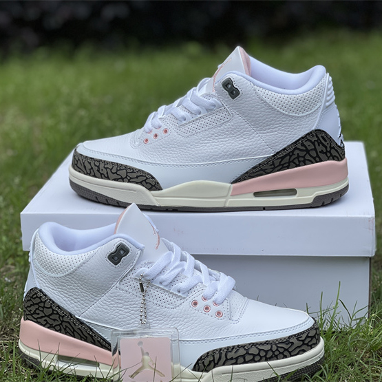 Air Jordan 3 Wmns 'Atmosphere' Sneakers   CK9246-102 - DopestKickz