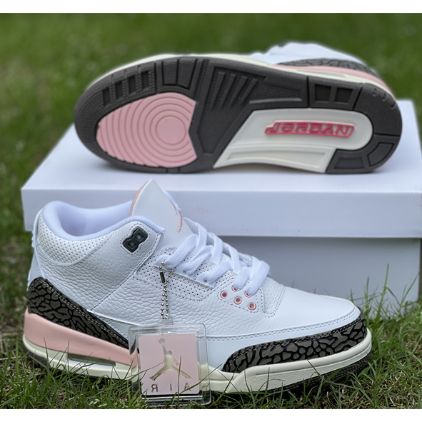Air Jordan 3 Wmns 'Atmosphere' Sneakers   CK9246-102 - DopestKickz
