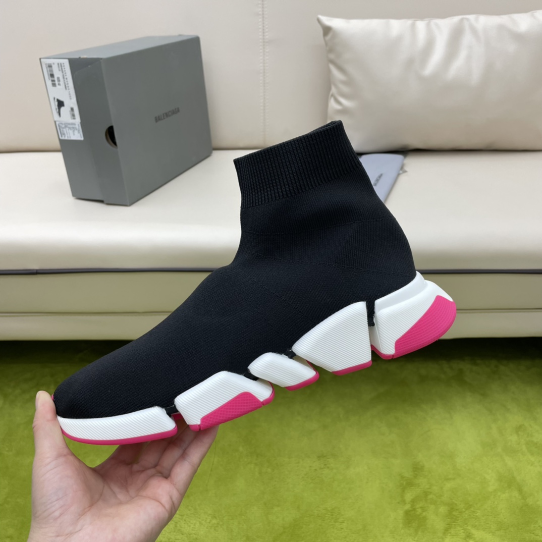 Balenciaga  Speed 2.0 Recycled Knit Sneaker  - DopestKickz