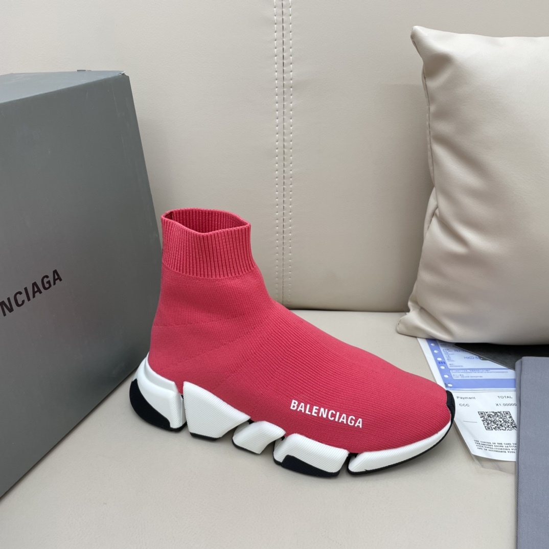 Balenciaga  Speed 2.0 Recycled Knit Sneaker  - DopestKickz
