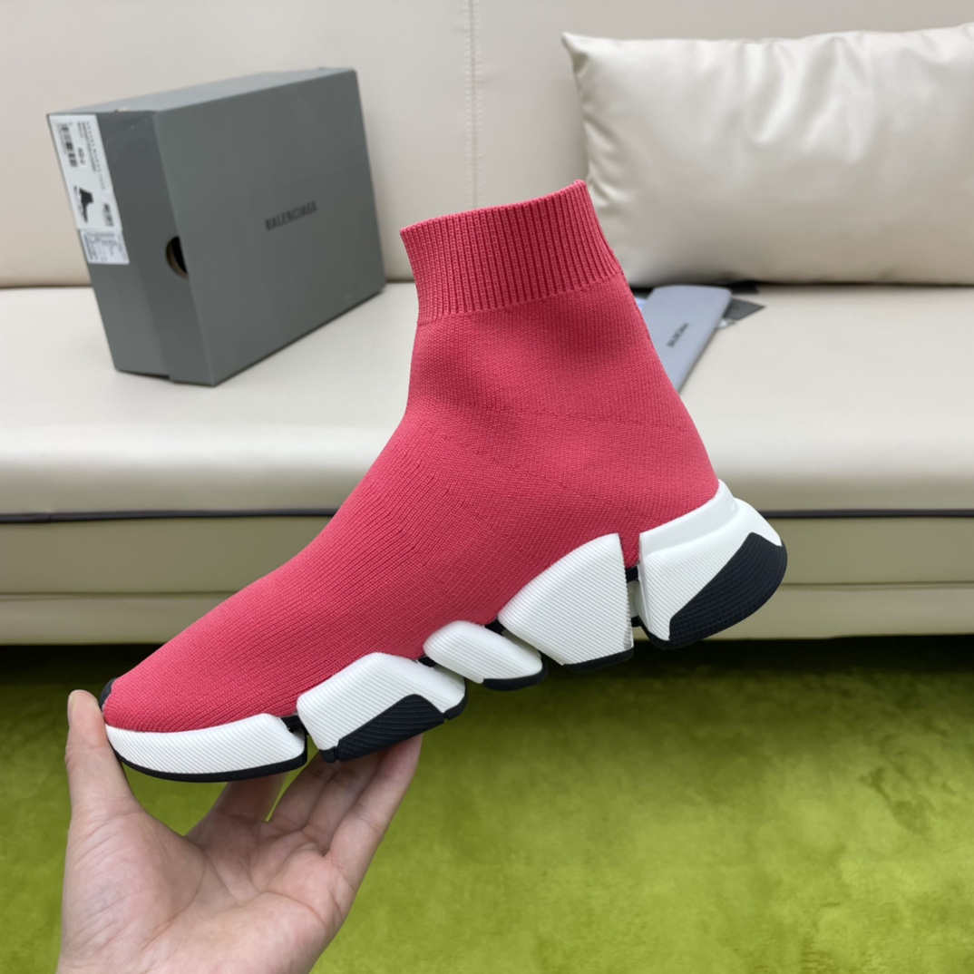 Balenciaga  Speed 2.0 Recycled Knit Sneaker  - DopestKickz