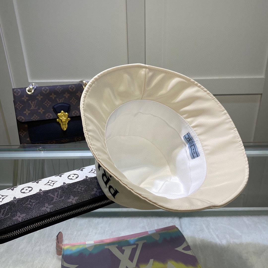 Prada Canvas Bucket Hat - DopestKickz
