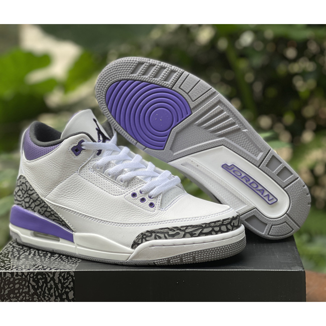 Air Jordan 3 Retro Dark Iris 2022 Sneaker   CT8532-105 - DopestKickz