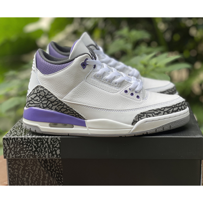 Air Jordan 3 Retro Dark Iris 2022 Sneaker   CT8532-105 - DopestKickz