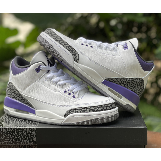 Air Jordan 3 Retro Dark Iris 2022 Sneaker   CT8532-105 - DopestKickz