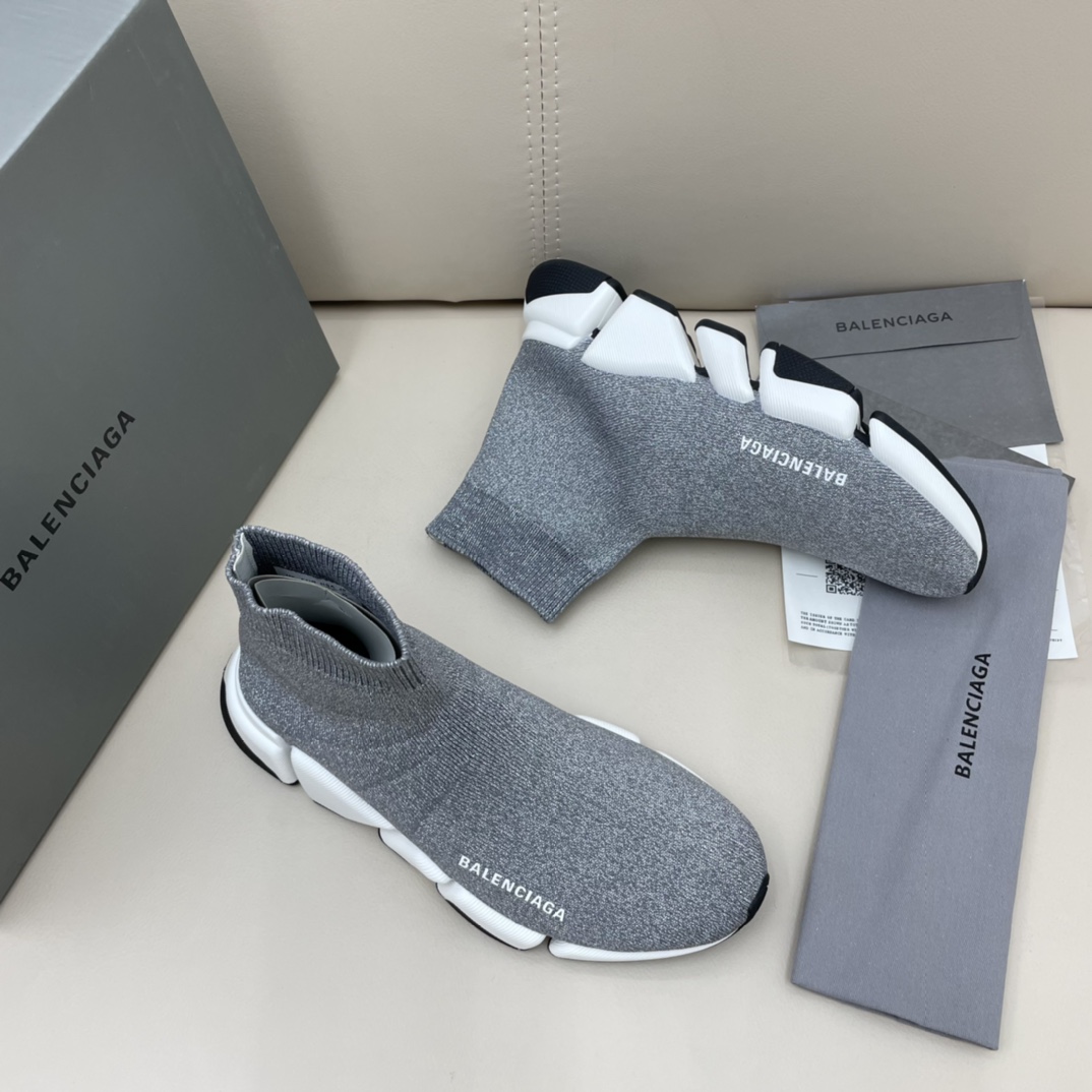 Balenciaga  Speed 2.0 Recycled Knit Sneaker  - DopestKickz