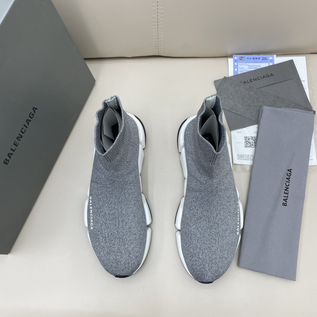 Balenciaga  Speed 2.0 Recycled Knit Sneaker  - DopestKickz