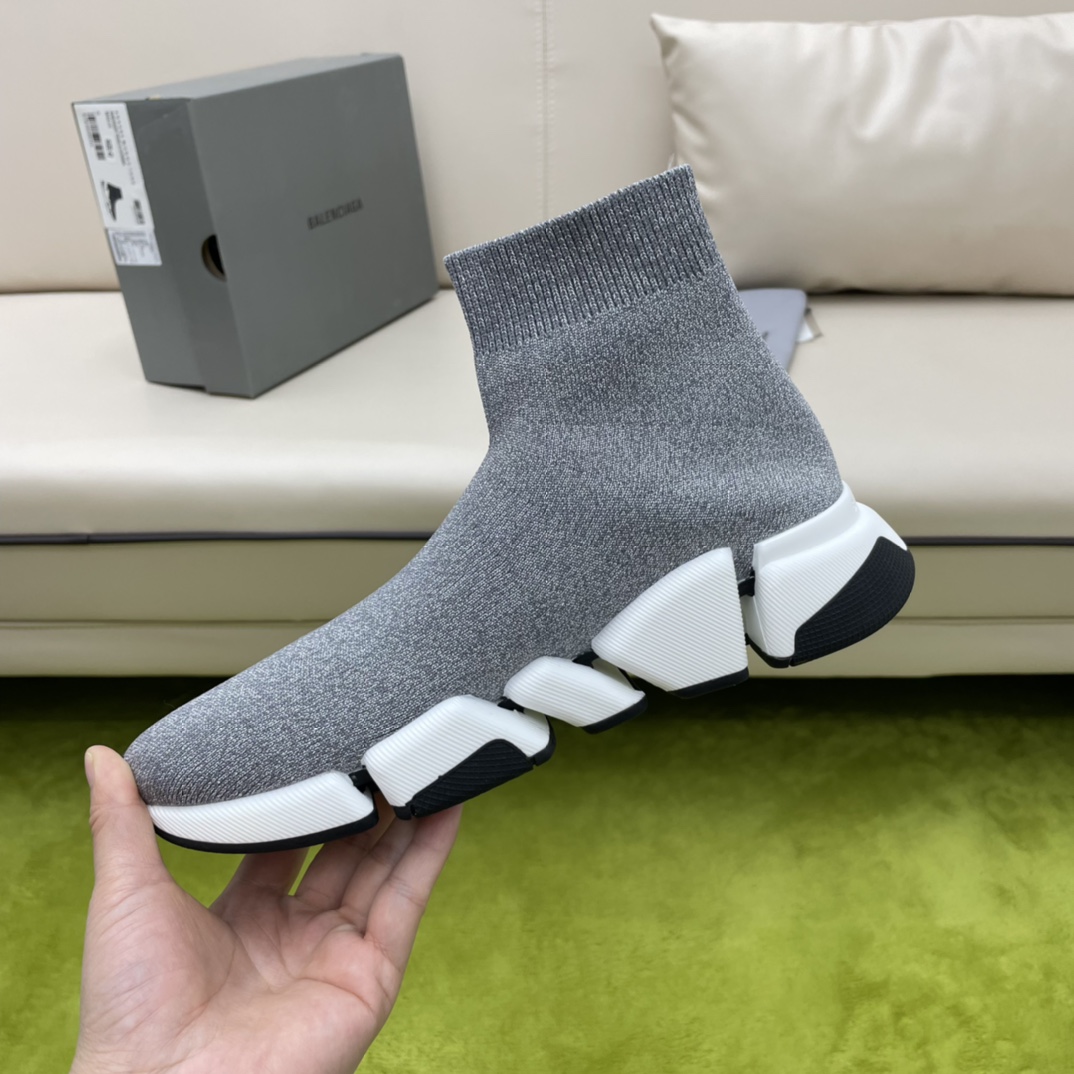 Balenciaga  Speed 2.0 Recycled Knit Sneaker  - DopestKickz