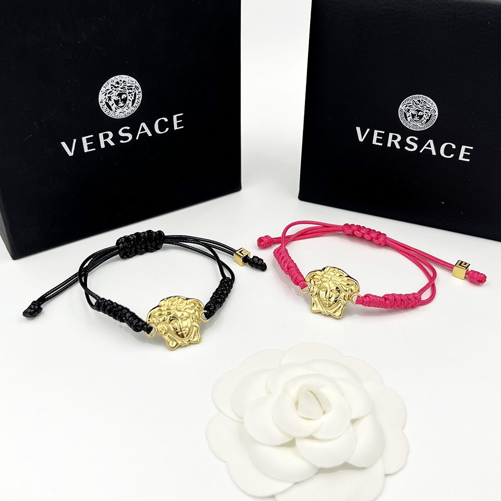 Versace Medusa Woven Bracelet - DopestKickz