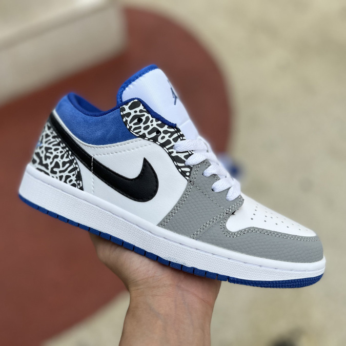 Air Jordan 1 Low AJ1 True Blue  Sneaker  DM1199-140 - DopestKickz