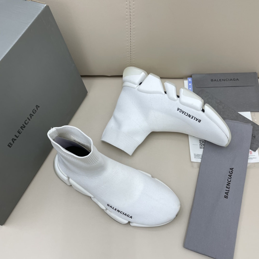 Balenciaga  Speed 2.0 Recycled Knit Sneaker  - DopestKickz