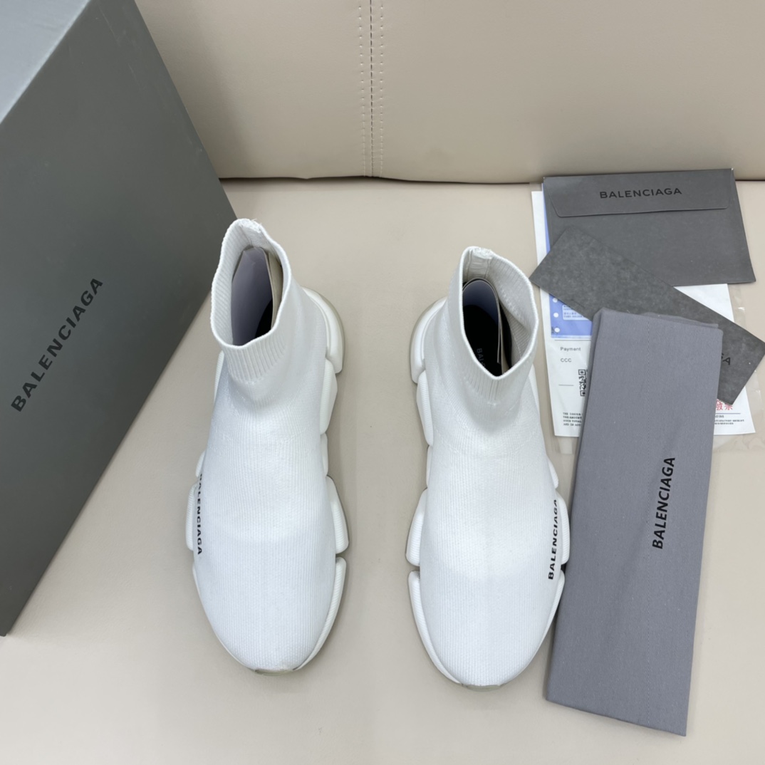 Balenciaga  Speed 2.0 Recycled Knit Sneaker  - DopestKickz