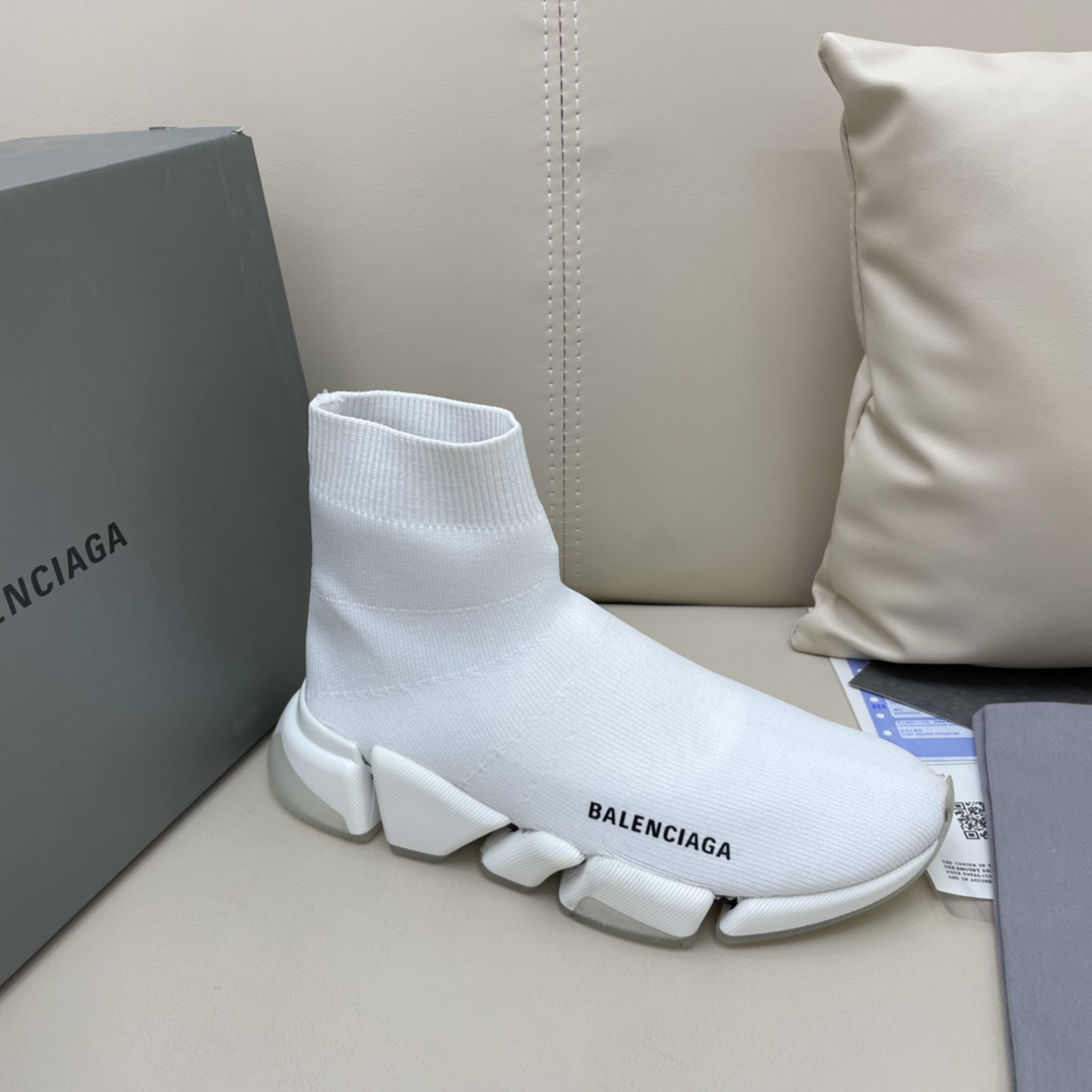 Balenciaga  Speed 2.0 Recycled Knit Sneaker  - DopestKickz