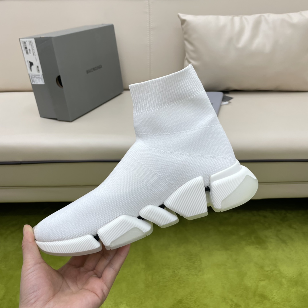 Balenciaga  Speed 2.0 Recycled Knit Sneaker  - DopestKickz