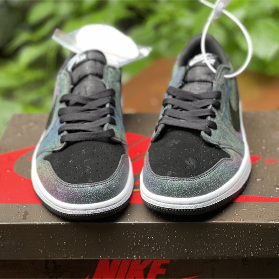 Travis Scott x Fragment x Air Jordan 1 Low'Military Blue'Sneaker   DM7866-199 - DopestKickz