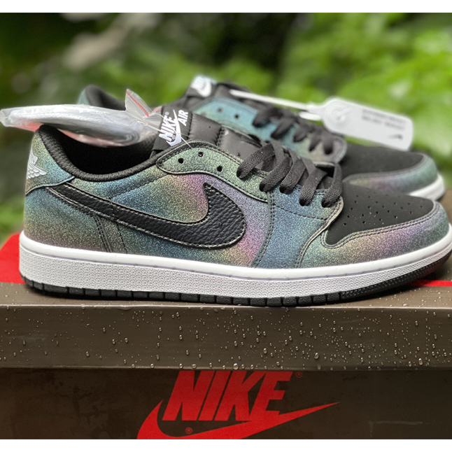 Travis Scott x Fragment x Air Jordan 1 Low'Military Blue'Sneaker   DM7866-199 - DopestKickz