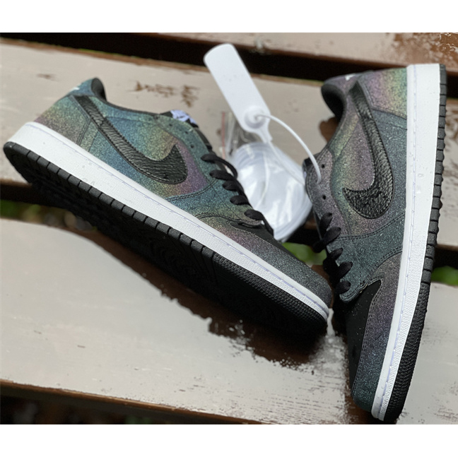 Travis Scott x Fragment x Air Jordan 1 Low'Military Blue'Sneaker   DM7866-199 - DopestKickz