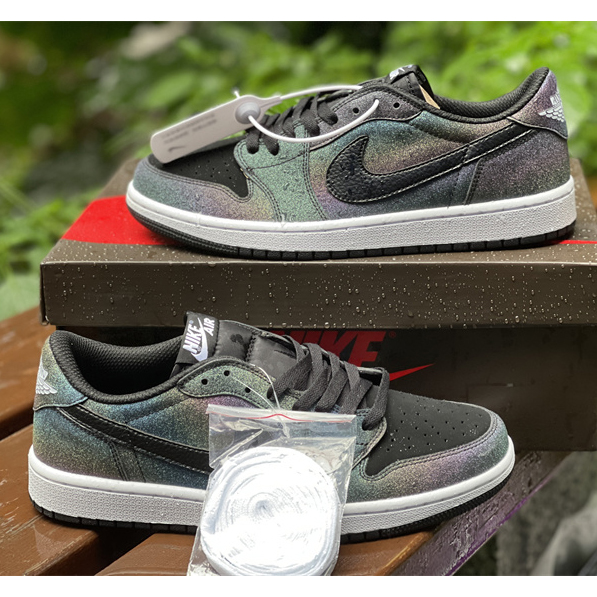 Travis Scott x Fragment x Air Jordan 1 Low'Military Blue'Sneaker   DM7866-199 - DopestKickz
