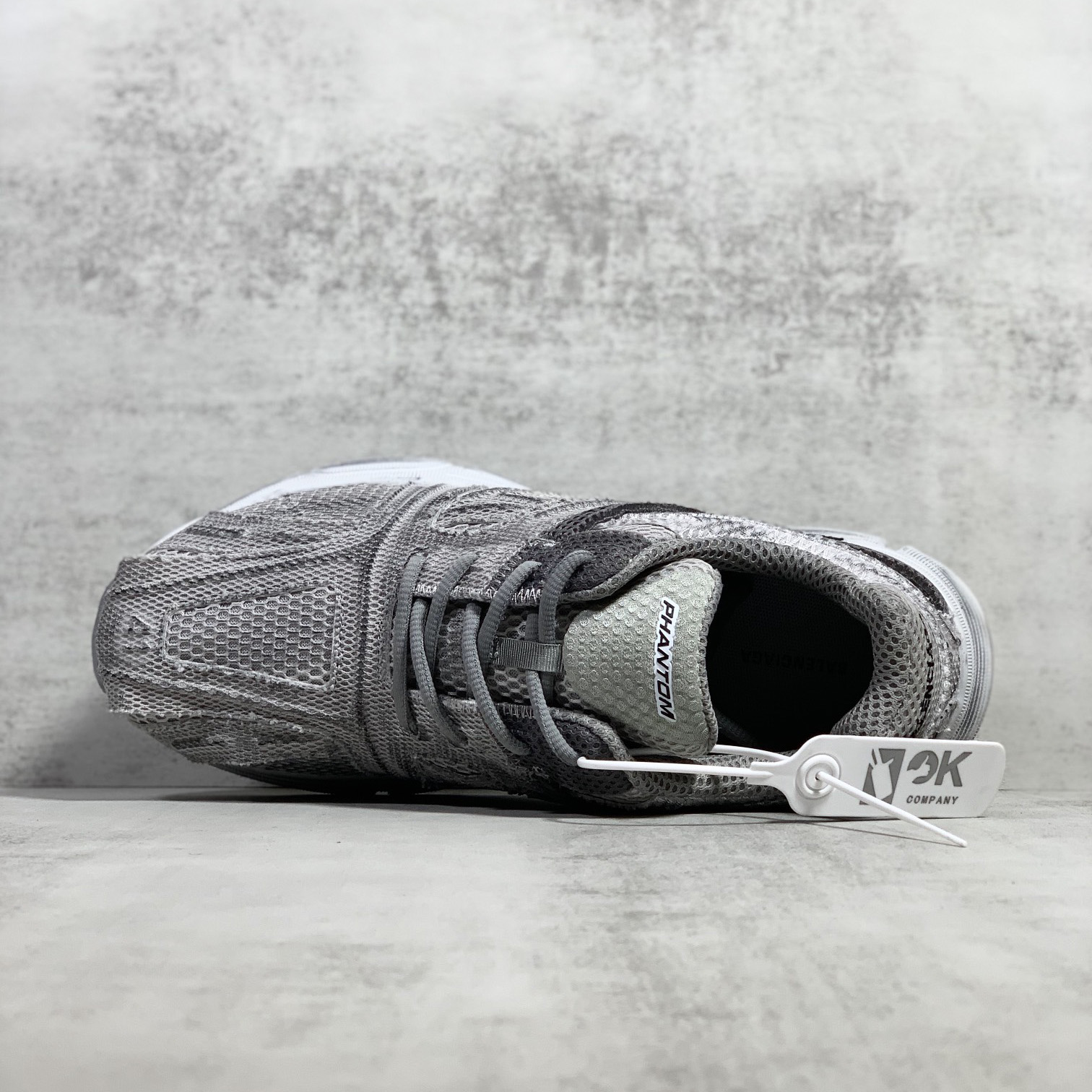 Balenciaga Men's Phantom Sneaker Washed In Grey - DopestKickz