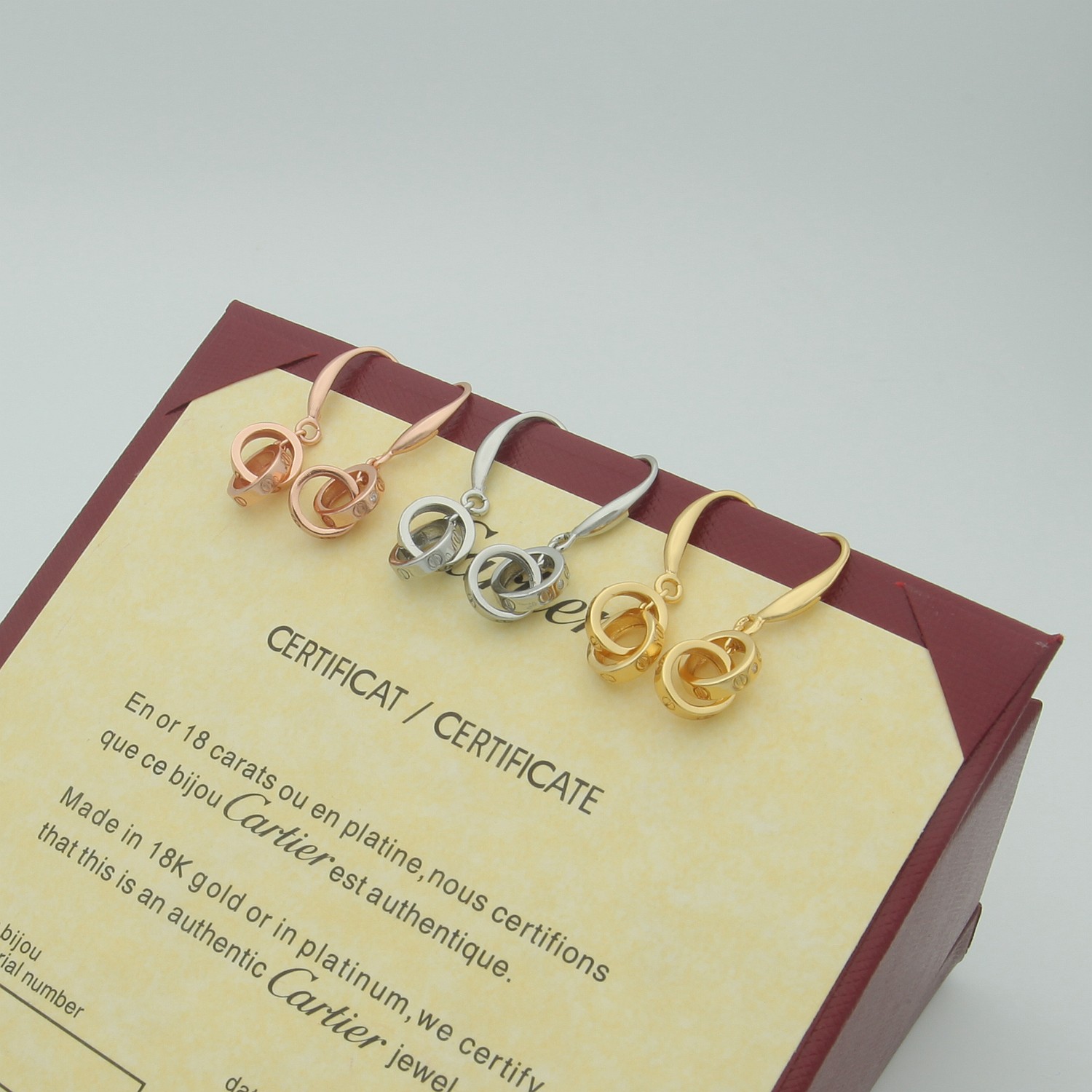 Cartier Earrings - DopestKickz