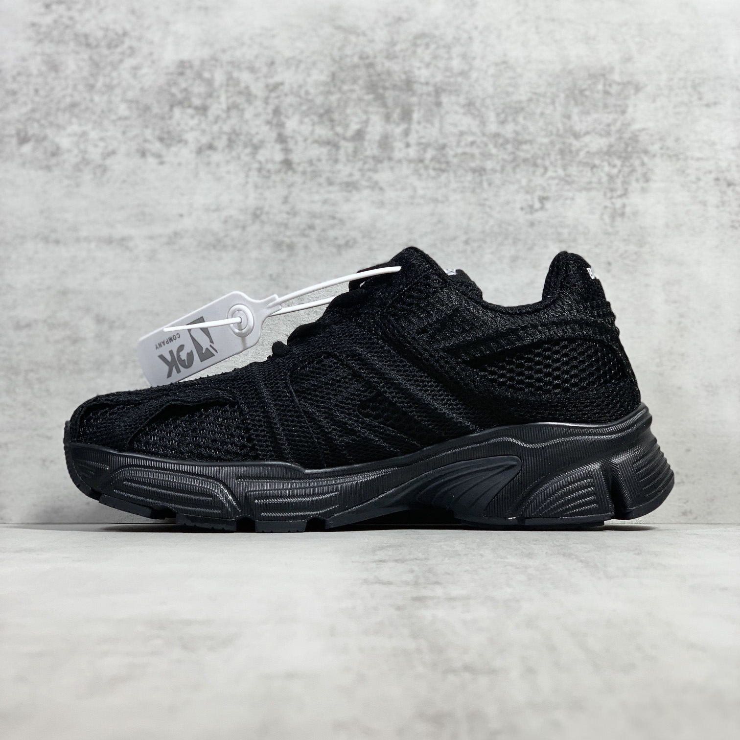 Balenciaga Men's Phantom Sneaker Washed In Black - DopestKickz