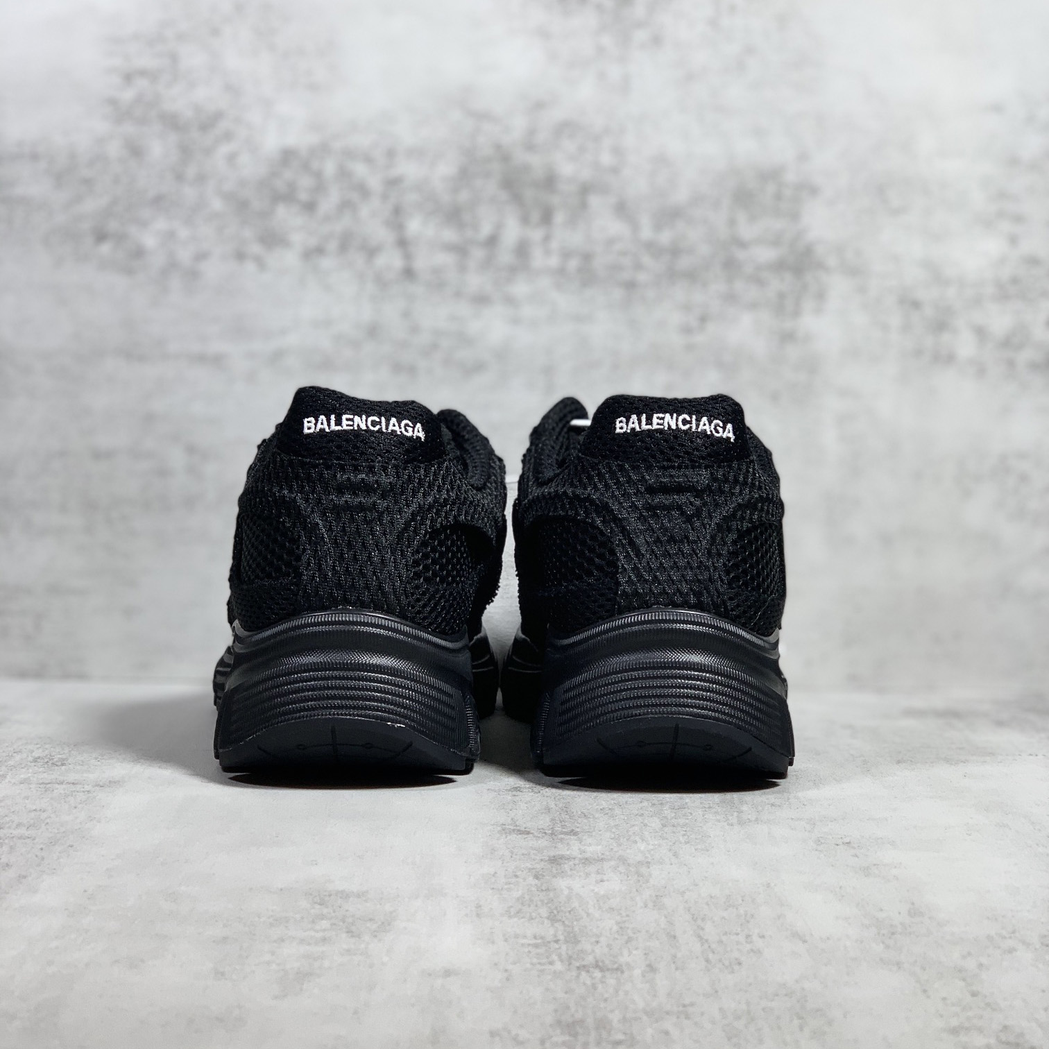 Balenciaga Men's Phantom Sneaker Washed In Black - DopestKickz
